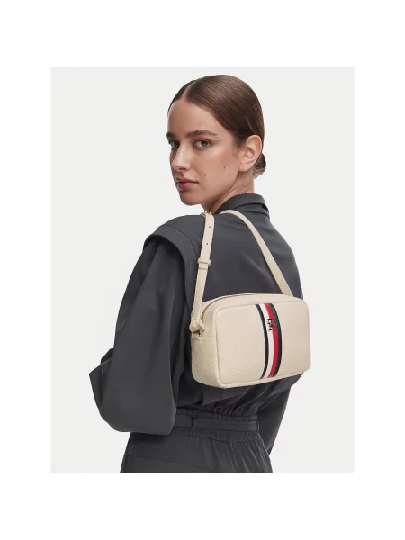 Torbica Tommy Hilfiger Th Corp Ess Camera Bag Krem