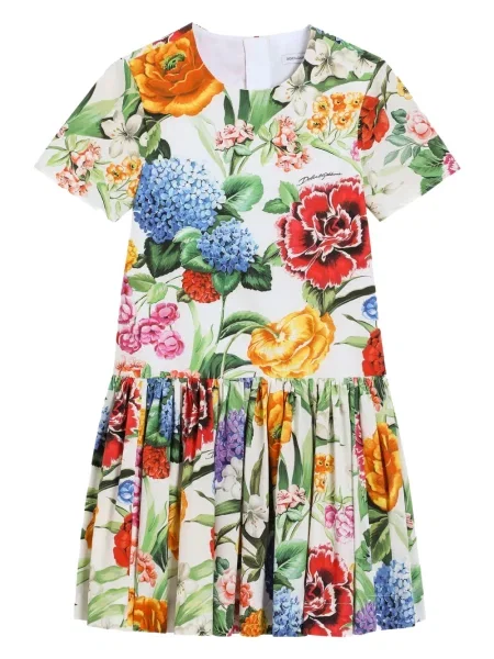 Sukienka dziecięca Dolce And Gabbana biała
