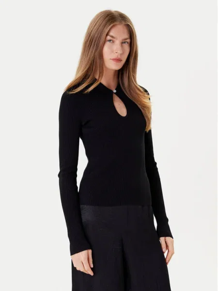 Marella Pulover Plume negru