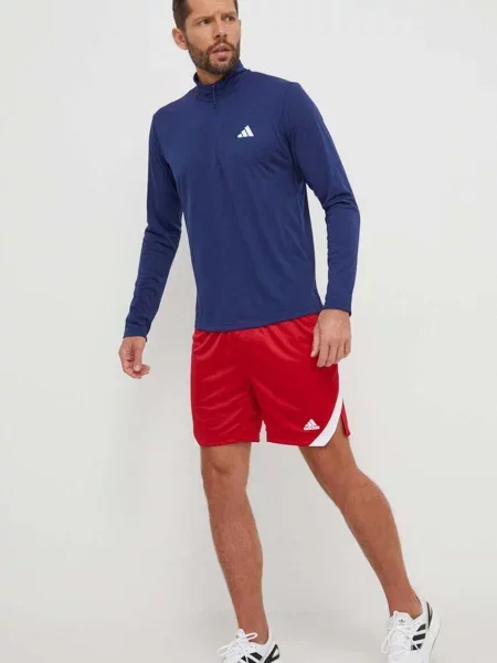 Kratke hlače za vadbo adidas Performance Icon Squad rdeča