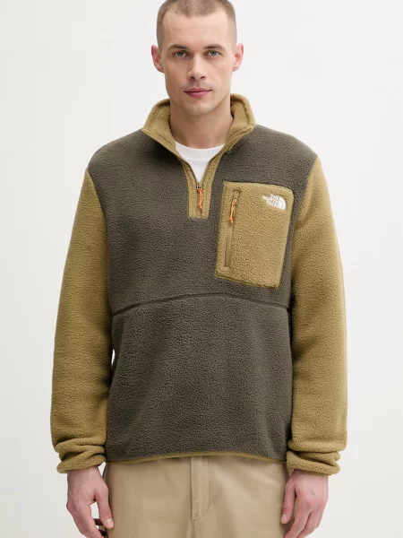 The North Face hanorac pentru bărbați polar Yumiori verde