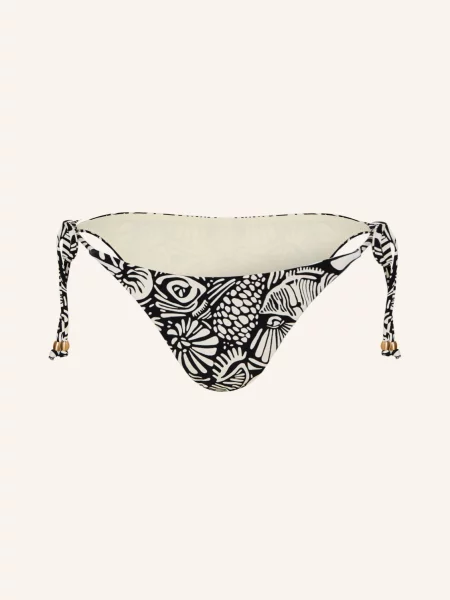 Seafolly Trojúhelníkové Bikiny Shells / krémová černá