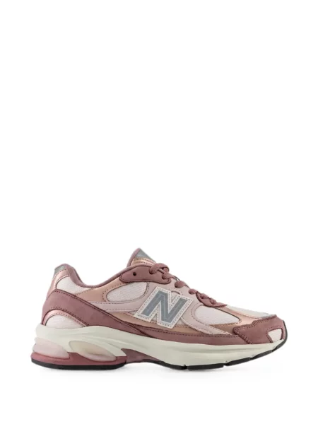 Sneakerși New Balance cu autograf plasă negru