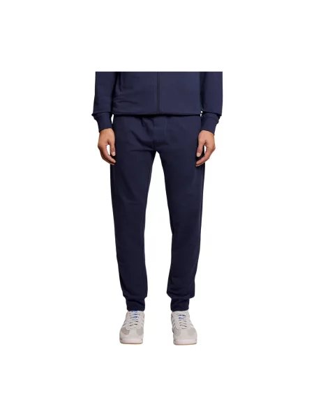 Spodnie Lyle & Scott niebieskie