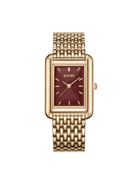 BURKER Watches Ceas analogic Olivia Gold Burgundy auriu