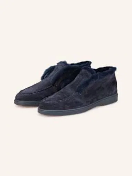 Santoni Boty Fortune tmavě modrá