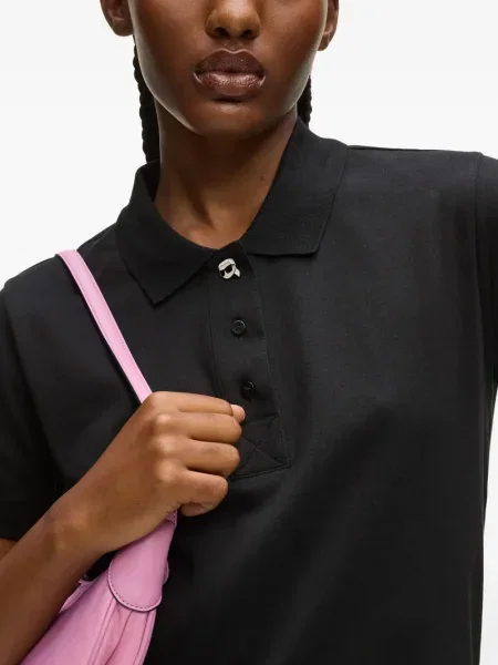 Polo Karl Lagerfeld negru