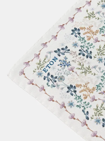 Шелковый платок Eton белый