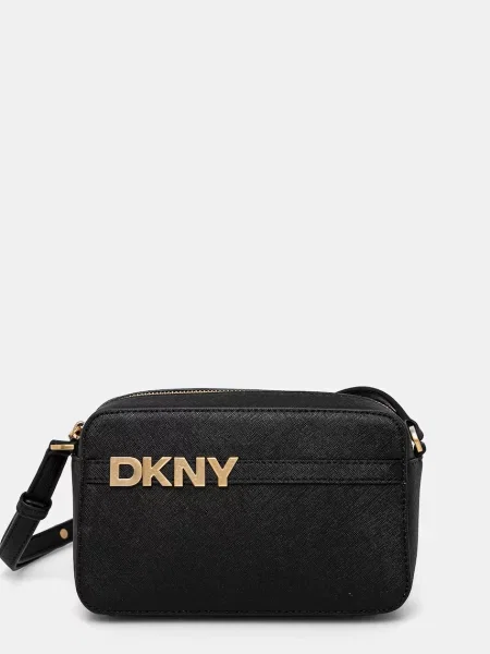 Geantă Dkny din piele negru