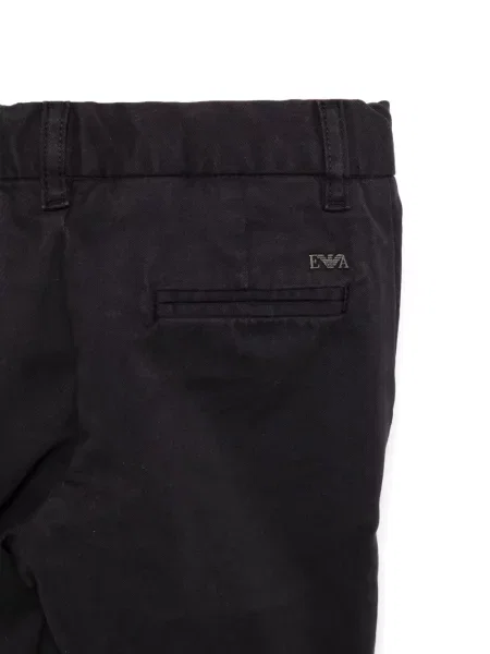 Сhinosy dziecięce Emporio Armani niebieskie