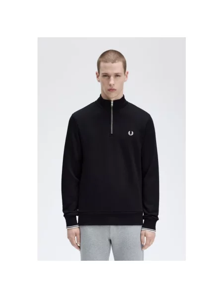 Bluza Fred Perry w paski czarna