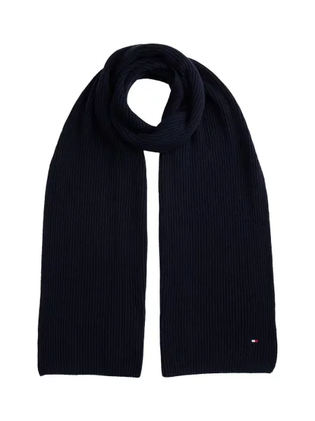Szalik Tommy Hilfiger niebieska
