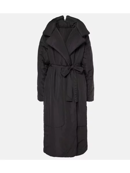 Płaszcz Norma Kamali kopertowy czarny