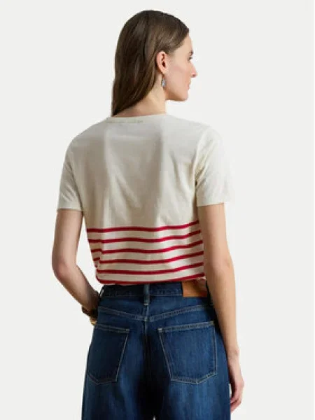 LAUREN RALPH LAUREN Póló Ekru