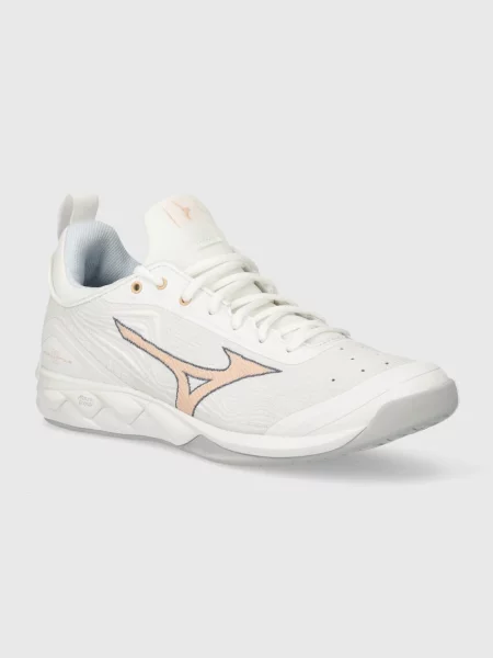 Sneakerși Mizuno alb