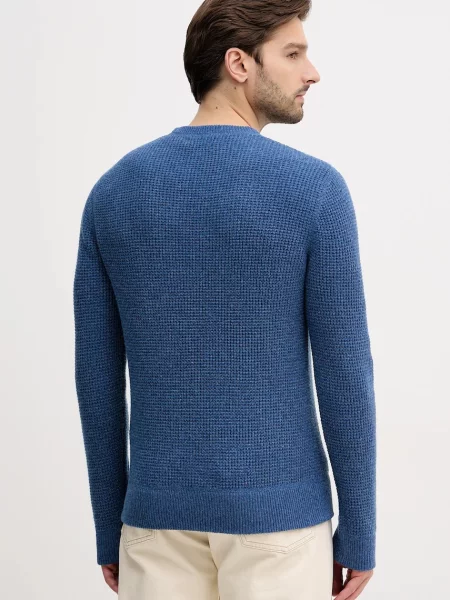 Svetr s příměsí vlny Polo Ralph Lauren modrá