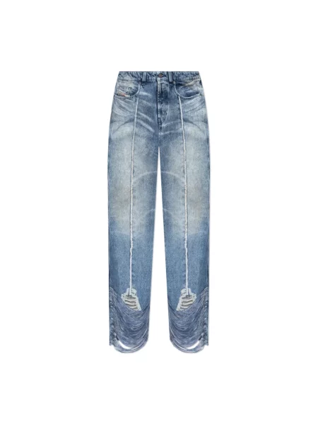 Jeansy Diesel niebieskie