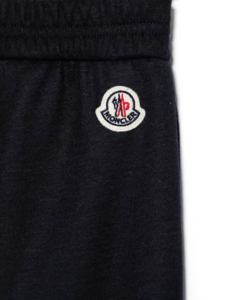 Spodnie dziecięce Moncler Enfant niebieskie