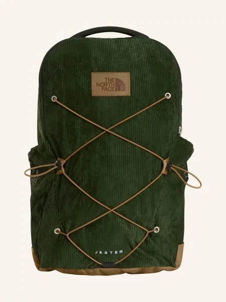Plecak miejski The North Face Jester Pro 28 l bottle green/leather bro zielony