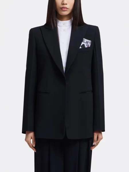 Блейзер Emporio Armani чорний