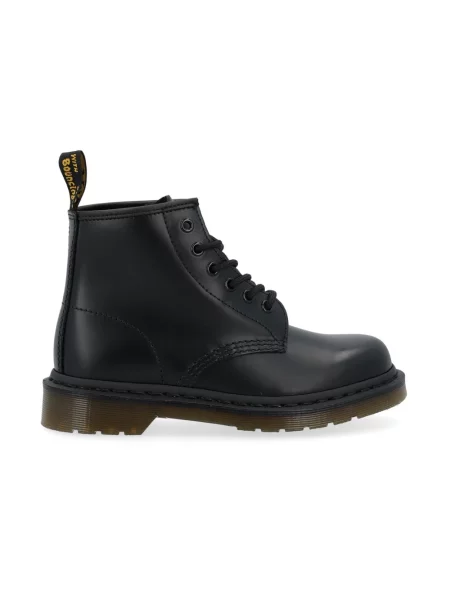 Botki Dr. Martens sznurowane skórzane czarne