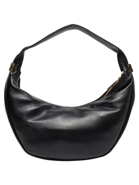 Kabelka Calvin Klein Pinched Soft Crescent Sm černá
