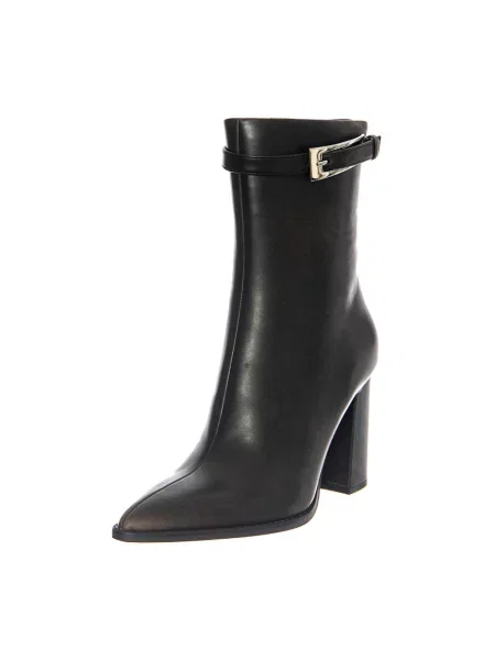 Botki Steve Madden skórzane brązowe