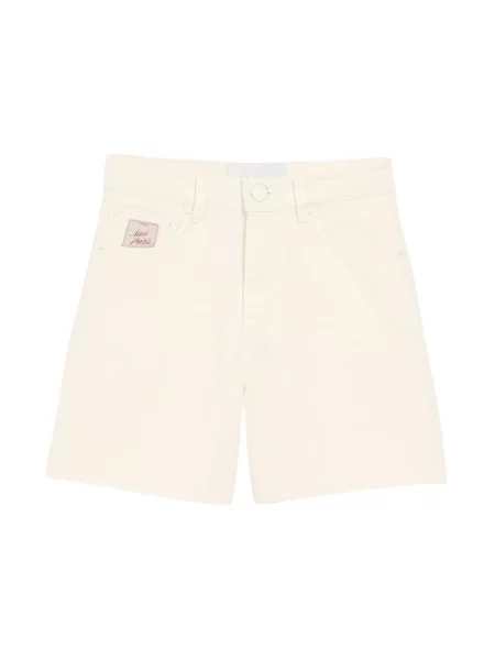Szorty jeansowe Ami Paris białe