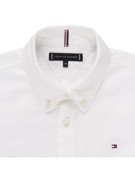 TOMMY HILFIGER Košile marine modrá / červená bílá