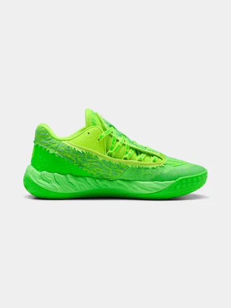 Жіночі Кросівки повсякденні PUMA Lo Flourish комбінований верх зелений