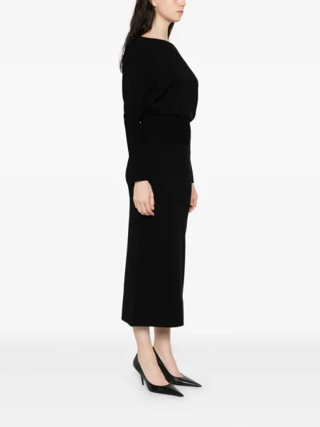 Rochie midi Simkhai până la genunchi de costum negru