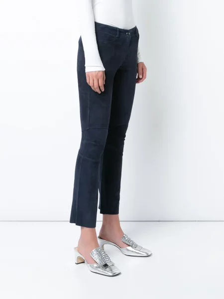 Pantaloni Sylvie Schimmel albastru