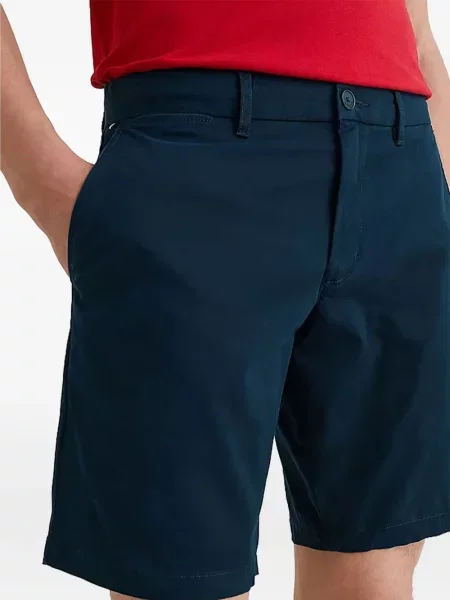 Rövidnadrág Tommy Hilfiger autogrammal piros