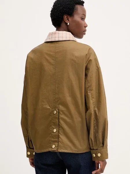 Barbour rövid dzseki női Launton bézs