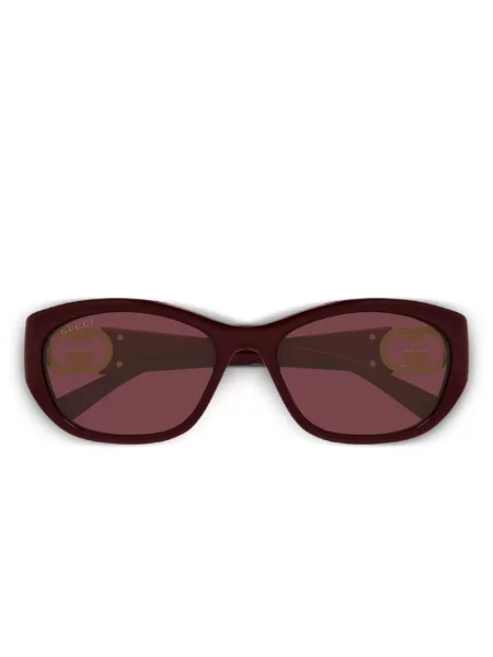 Ochelari de soare Gucci Eyewear cu autograf roșu