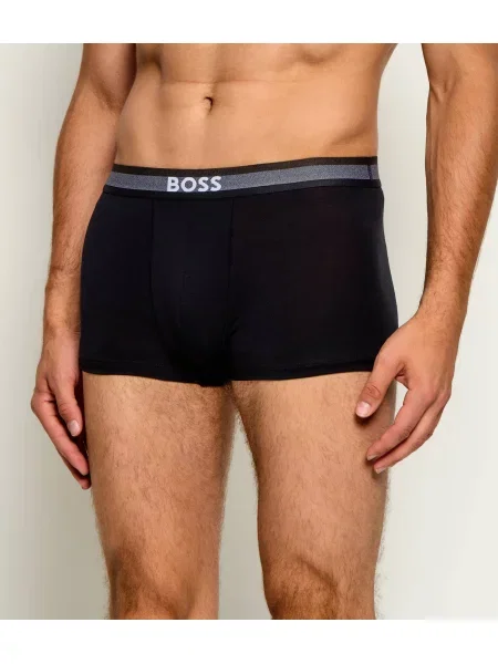 BOSS BLACK Chiloți boxer Piqué negru