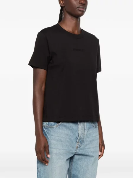 Tricou Calvin Klein cu autograf negru