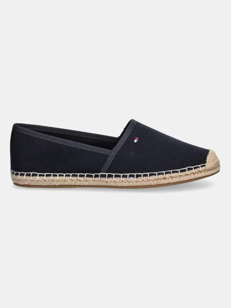 Tommy Hilfiger Espadrile FLAG CANVAS albastru