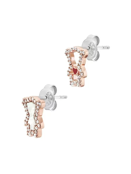 Emporio Armani kolczyki mosiężne Sentimental