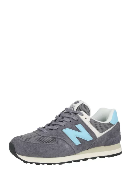 Sneakerși New Balance 574 alb