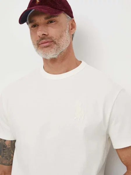 Kratka majica Polo Ralph Lauren bež