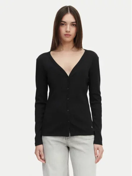 Calvin Klein Jeans Bluză negru