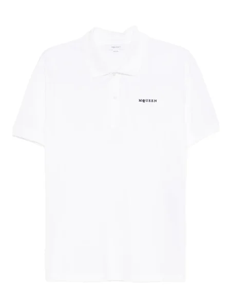 Polotričko Alexander Mcqueen s výšivkou bílé