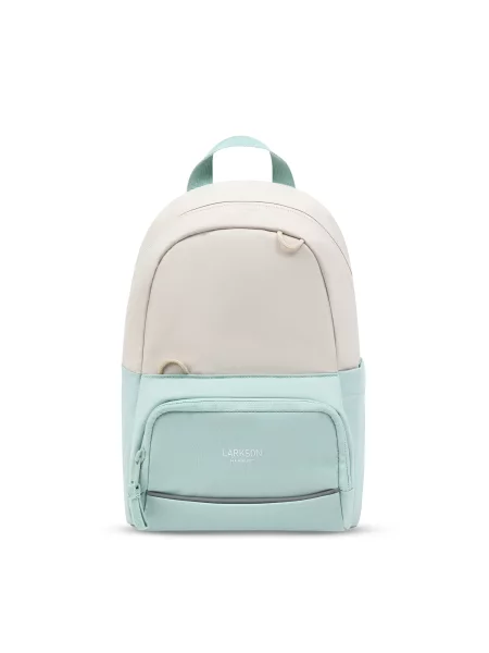 LARKSON Rucsac Knut nisipiu / mentă verde