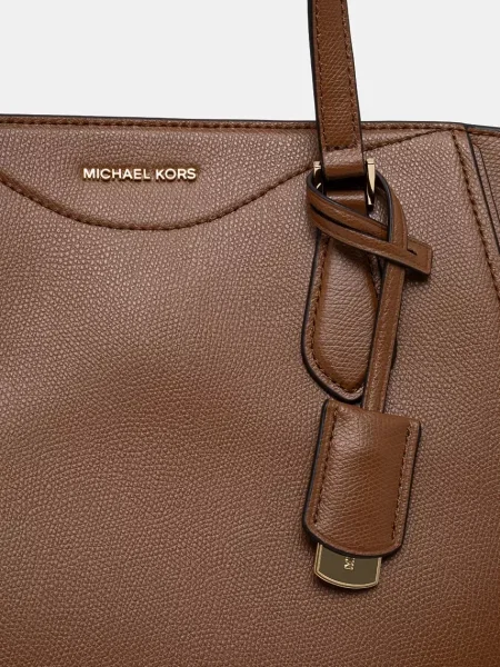 Geantă Michael Michael Kors din piele bej