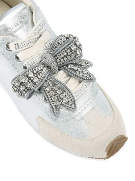 Маратонки Kurt Geiger London с панделка бяло