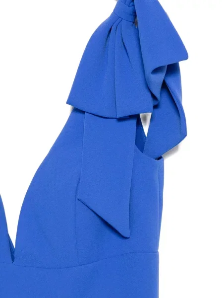 Rochie Nicole Miller cu funde albastru
