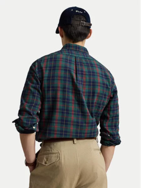 POLO RALPH LAUREN Ing | Custom fit | oxford zöld