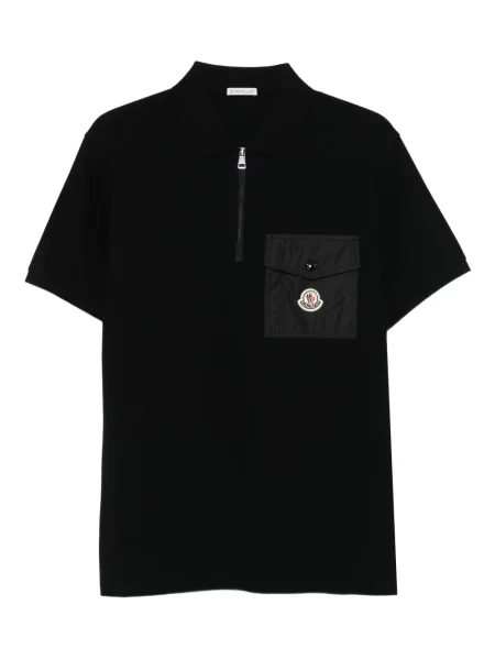 Polo majica Moncler crna