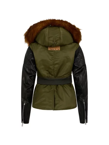Geacă parka Dsquared2 cu buline alb
